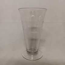 Glass Beaker 16 Ounce Etched Graduations Pedestal Base - £23.14 GBP