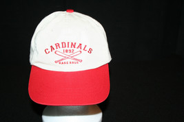 Puma St Louis Cardinals 1892 Strap back Tan &amp; red OSFA Baseball Cap - £23.73 GBP