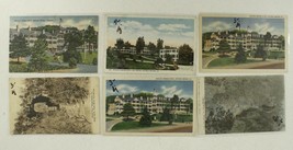 Vintage Paper Postcard LOT Natural Bridge Hotel Casino VA 1909 Buchanan Postmark - £11.20 GBP