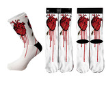 Odd Sox Love Struck Socks Bleeding Heart OSWIN16LOVE - £13.23 GBP