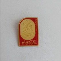 Vintage 1987 Coca-Cola Luxembourg COSL Olympic Lapel Hat Pin - £9.69 GBP
