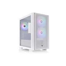 Thermaltake Versa H16 TG ARGB Snow Micro Tower Chassis - $159.30