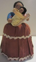 Vintage Native American Navajo Indian Hand made doll with papoose - £19.31 GBP