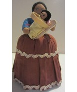 Vintage Native American Navajo Indian Hand made doll with papoose - £19.00 GBP