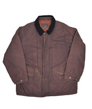 Dash Classics USA Canvas Chore Jacket Mens XL Brown Barn Outdoor Insulated - £28.49 GBP