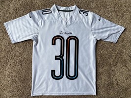 Austin Ekeler Los Angeles Chargers White Jersey #30 - Size L - RARE! - $34.99