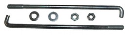 1953-1955 Corvette Bolt Kit Battery Hold Down With Nuts - £16.99 GBP