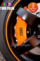 Brake caliper sticker sets – modern sporty design - $17.99