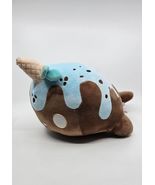 Aurora Tasty Peach Studios Mint Chip Nomwhal Plush Stuffed Animal 15” Ho... - $348.67 MXN