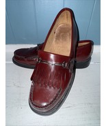 GH Bass &amp; Co Weejuns Fringe Horsebit Loafers Dress Shoes Women’s 6.5 Bur... - $67.68 CAD