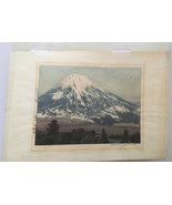 Very Rare Original Hiroshi Yoshida Woodblock Print ‘Fujiyama from Gotemb... - €31.892,55 EUR