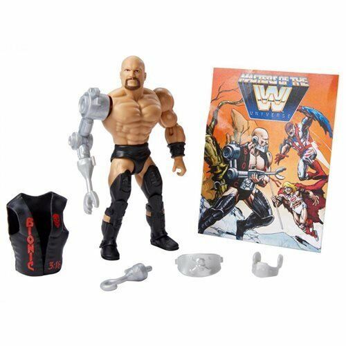 Primary image for NEW SEALED Masters of the Universe WWE Stone Cold Steve Austin Action Figure