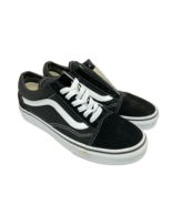 VANS Women’s Low-Cut Old Skool Skate Shoes 508731 Black/White Size 6M - $56.99