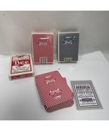 3 Decks Playing Cards Horseshoe Casino Hotel Center MS Bee No. 92 Red Blue - $243.66 MXN
