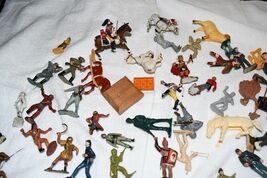 lot of 55 plus va britains marx different broken various figures some ra... - $53.10