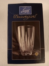 Cristal d&#39;Arques Beauregard 24% Lead Crystal Vase 17 Cm / 6.5 In. Tall New - £47.20 GBP