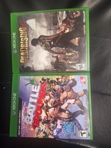 Lot Of 2: Wwe Battle Grounds+ Deadrising 3 Xbox One/ Nice Condition - £7.92 GBP