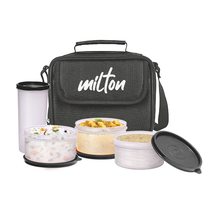 Milton New Meal Combi Lunch Box, 3 Containers, 280 ml Each and 1 Tumbler... - $38.83