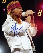 Axl Rose Signed Photo - Guns N Roses w/COA - £286.96 GBP