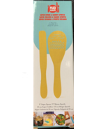 Mad Hungry Spurtle Silicone Set 2-Piece - Kitchen Super Spoon &amp; Skinny S... - €14,51 EUR