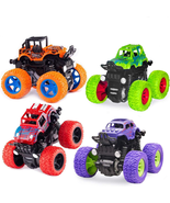 Monster Truck Toys - Friction Powered Toy Cars Push and Go Vehicles for ... - €19,93 EUR