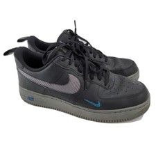 Nike Air Force 1 &#39;07 LV8 J22 Black Carbon Fiber Sneakers DR0155-002 Mens 12 - £70.05 GBP