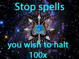 100x Full Coven Stop The Spells I Wish To Halt Now Extreme Magick Witch - £79.73 GBP
