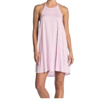 Abound Dress Summer Pink Daisy Sakura Floral Halter Tie Neck NEW NWT Small - $164.51 MXN