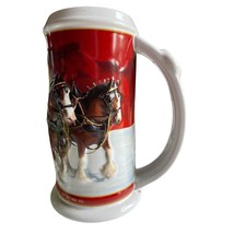 Anheuser-Busch Collectible Holiday Stein 2004 Budweiser 25 Years Clyde&#39;s... - $19.79