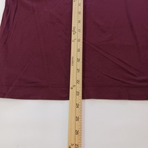 Lululemon “Breathe Deeply” Women’s Garnet Burgundy Roll Around T-Shirt Chest 36" image 9