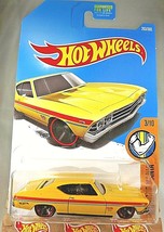 2017 Hot Wheels #263 Muscle Mania 3/10 &#39;69 CHEVELLE SS 396 Yellow w/Black MC5 Sp - £7.64 GBP
