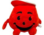 Large Kool-Aid Man Plush Toy 10 inch Plush Stuffed Animal Toy Red NWT - $19.59