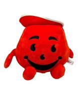 Large Kool-Aid Man Plush Toy 10 inch Plush Stuffed Animal Toy Red NWT - £15.34 GBP