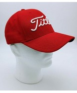 Titleist Fitted Golf Hat Red Size M/L - £11.90 GBP
