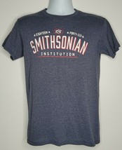 SMITHSONIAN INSTITUTION Est 1946 Museum Blue T-Shirt Top Small - £10.35 GBP