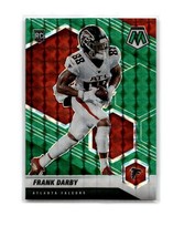 2021 Mosaic Green #389 Frank Darby Rc Rookie Atlanta Falcons Football - £1.17 GBP