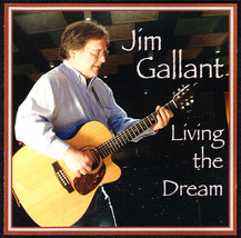Jim Gallant CD Living the Dream - Outer Green OGR8963, Maine Folk Musician - £12.44 GBP