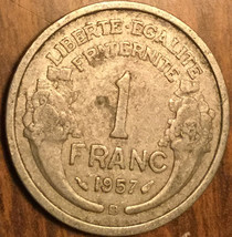 1957 France 1 Franc Coin - £1.30 GBP