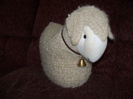 Real Wool Sheep / Lamb Doll Euc This Is Good Size - £26.84 GBP