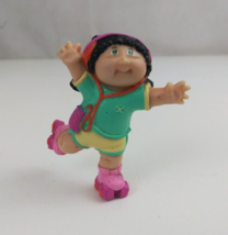 Vintage 1984 Cabbage Patch Kids Girl Skating W/ Headphones 2.5&quot;  Mini Doll - £7.73 GBP