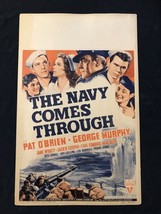 The Navy Comes Through Window Card-PAT O&#39;BRIEN-DESI ARNAZ-J Cooper Vg - $339.50