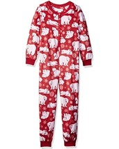 NWT Karen Neuburger Youth Size Medium (6-8) Polar Bear Onesie Pajamas - £15.72 GBP
