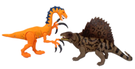 Dinosaur Figure Toys 5 in Lot of 2 Plastic Dinosaur Moveable  Legs &amp; Mouth - $12.95