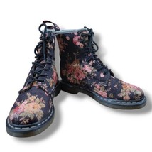Dr. Martens Shoes Size 8US Doc Martens Victorian Rose Floral Canvas Combat Boots - £77.84 GBP