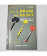 1953 How To Draw And Paint by Barnes &amp; Noble - $14.00