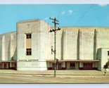 Municipal Auditorium Charleston West Virginia WV UNP Chrome Postcard D18 - $3.91