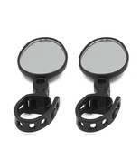 2Pcs Bike Mirror Rotaty Round MTB Road Handlebar Bicycle Rear View Glass... - $22.93 CAD