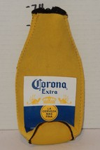 Corona Extra drink Bottle coozie koozy coozy Koozie Insulator Yellow Blu... - $4.90