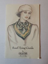 Vintage 1993 Collection XIIX Ltd Scarf Styling Guide 90s Y2K Art - $15.41