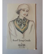 Vintage 1993 Collection XIIX Ltd Scarf Styling Guide 90s Y2K Art - $21.11 CAD